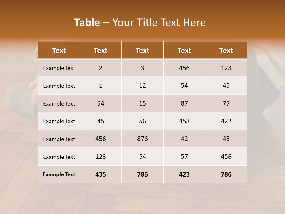 Royaltyfree Officeworker Stockimage PowerPoint Template