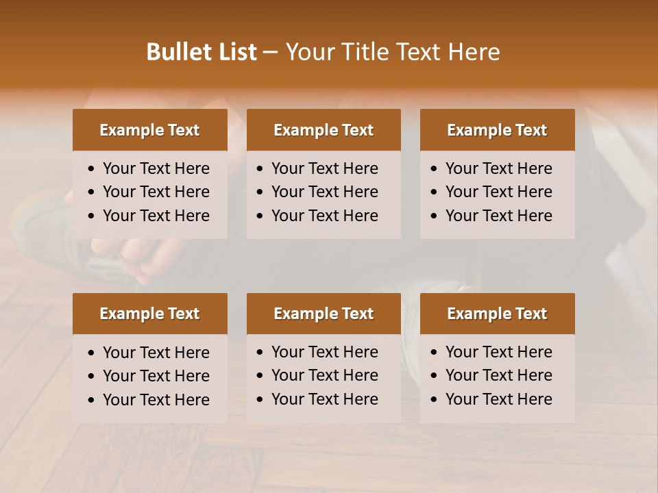 Royaltyfree Officeworker Stockimage PowerPoint Template
