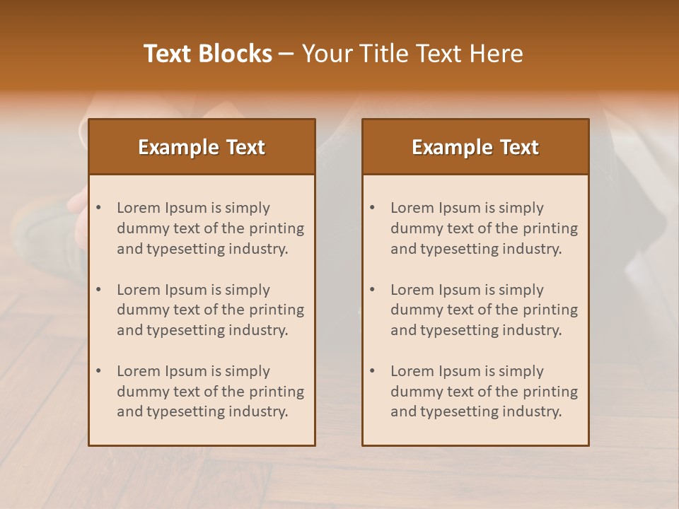Royaltyfree Officeworker Stockimage PowerPoint Template