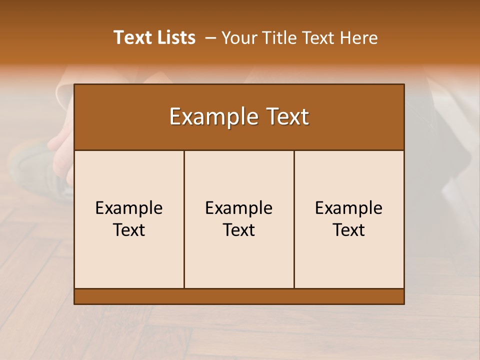 Royaltyfree Officeworker Stockimage PowerPoint Template