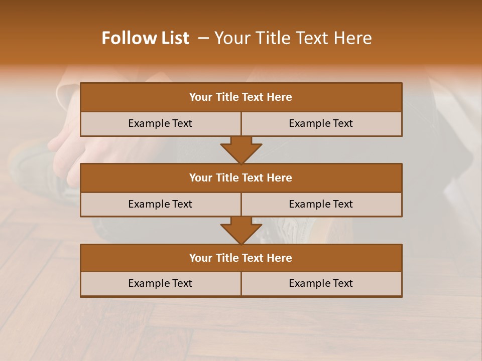 Royaltyfree Officeworker Stockimage PowerPoint Template