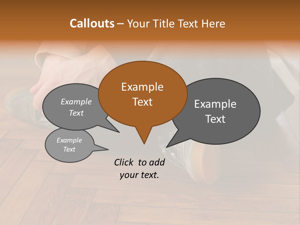 Royaltyfree Officeworker Stockimage PowerPoint Template