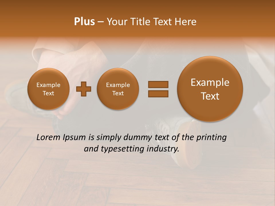 Royaltyfree Officeworker Stockimage PowerPoint Template