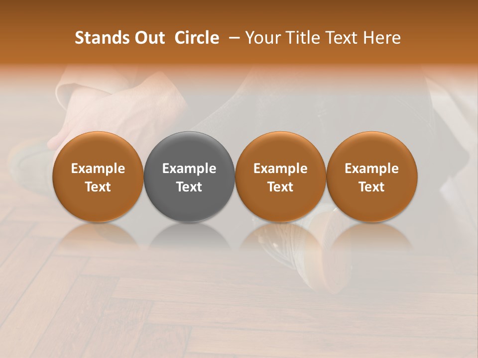 Royaltyfree Officeworker Stockimage PowerPoint Template