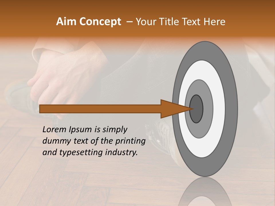 Royaltyfree Officeworker Stockimage PowerPoint Template