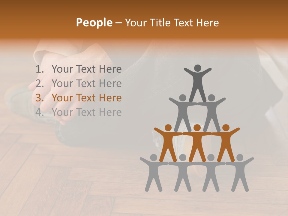 Royaltyfree Officeworker Stockimage PowerPoint Template