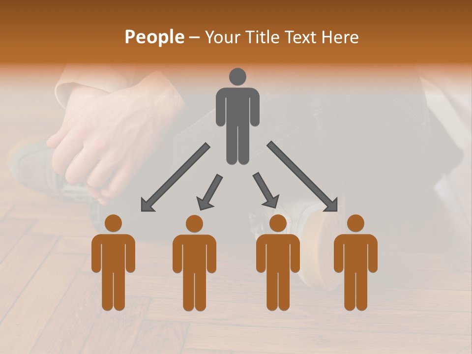 Royaltyfree Officeworker Stockimage PowerPoint Template