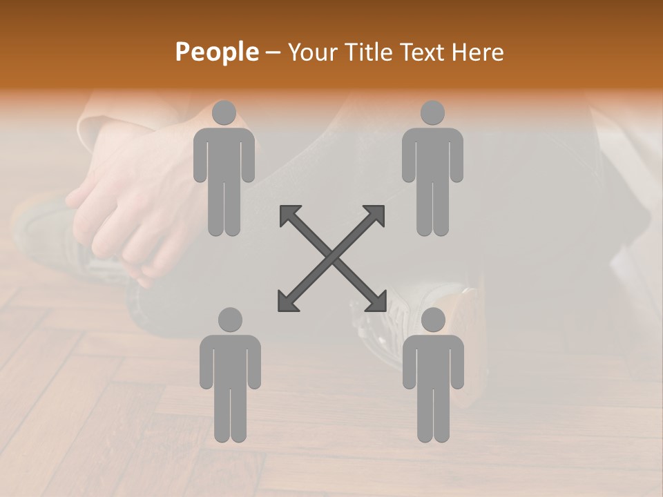 Royaltyfree Officeworker Stockimage PowerPoint Template