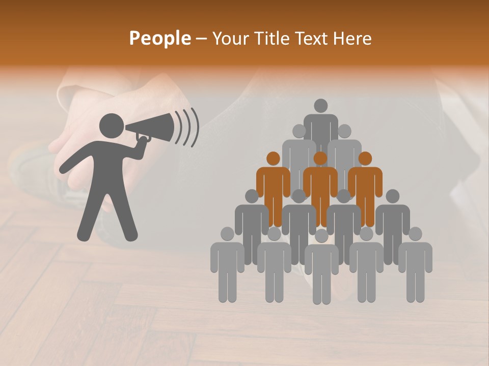 Royaltyfree Officeworker Stockimage PowerPoint Template