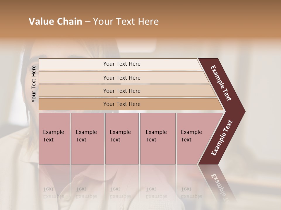Ornate Picture Man PowerPoint Template