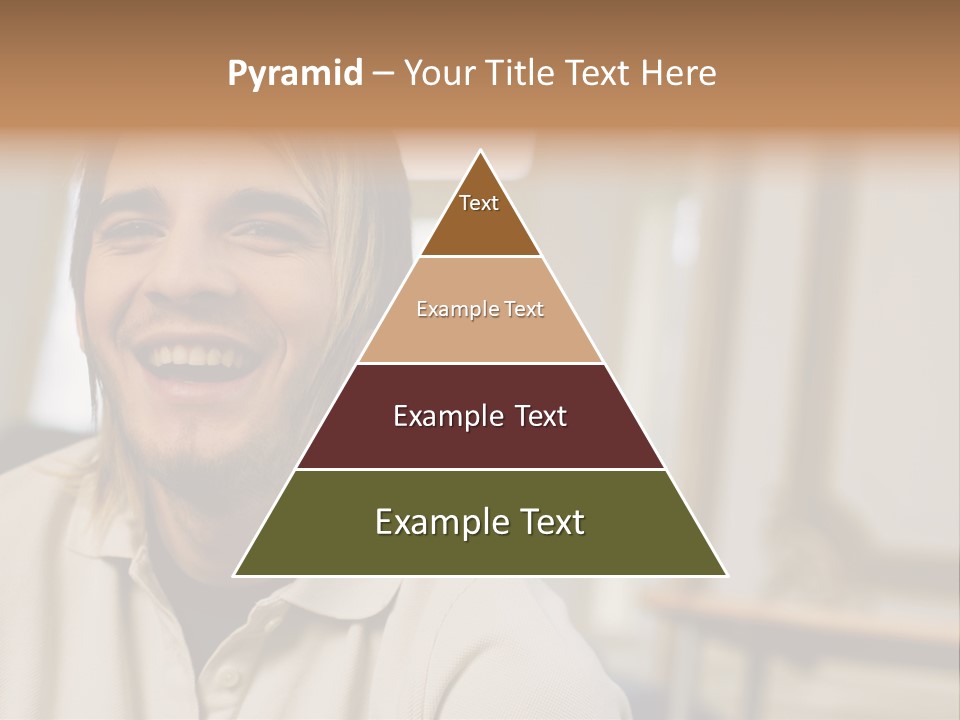 Ornate Picture Man PowerPoint Template