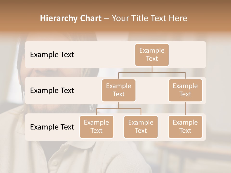 Ornate Picture Man PowerPoint Template