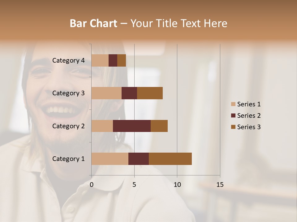 Ornate Picture Man PowerPoint Template