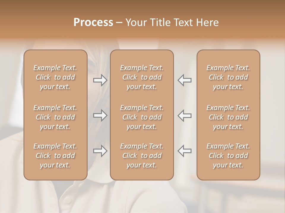 Ornate Picture Man PowerPoint Template