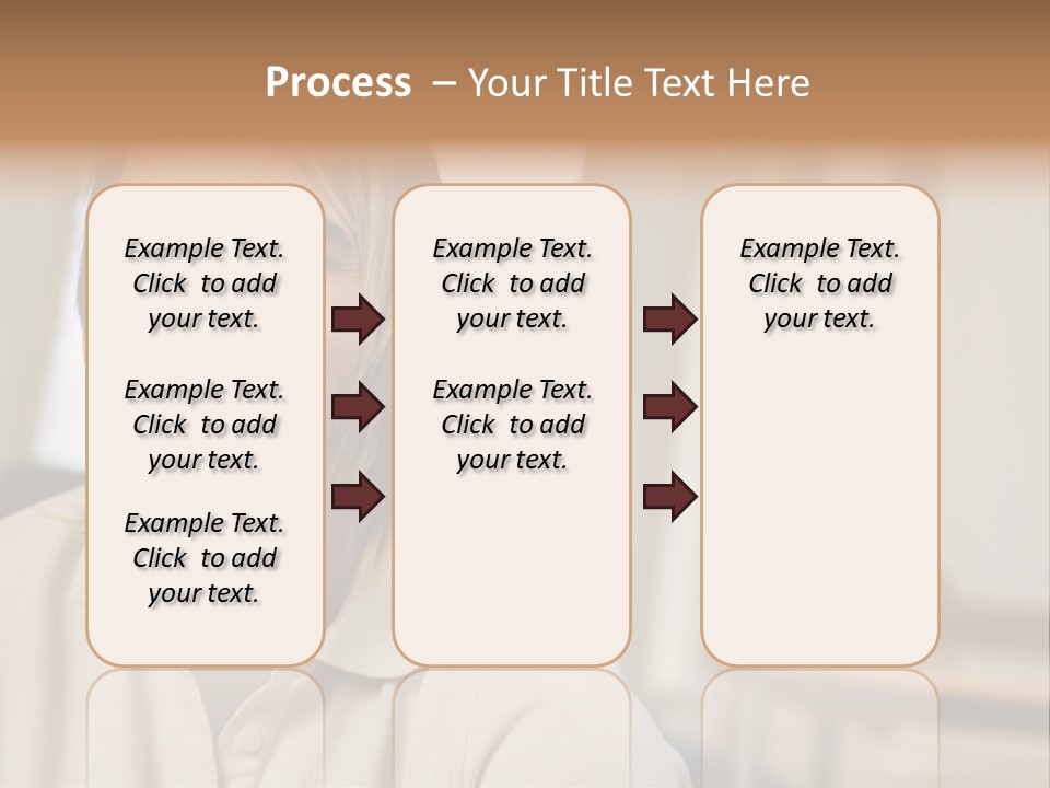 Ornate Picture Man PowerPoint Template