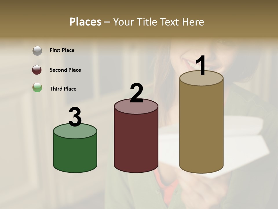 Wallmurals Officeworker Posters PowerPoint Template