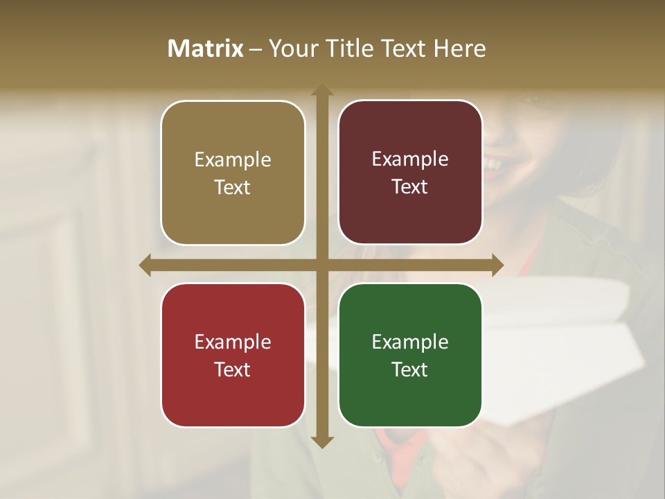 Wallmurals Officeworker Posters PowerPoint Template