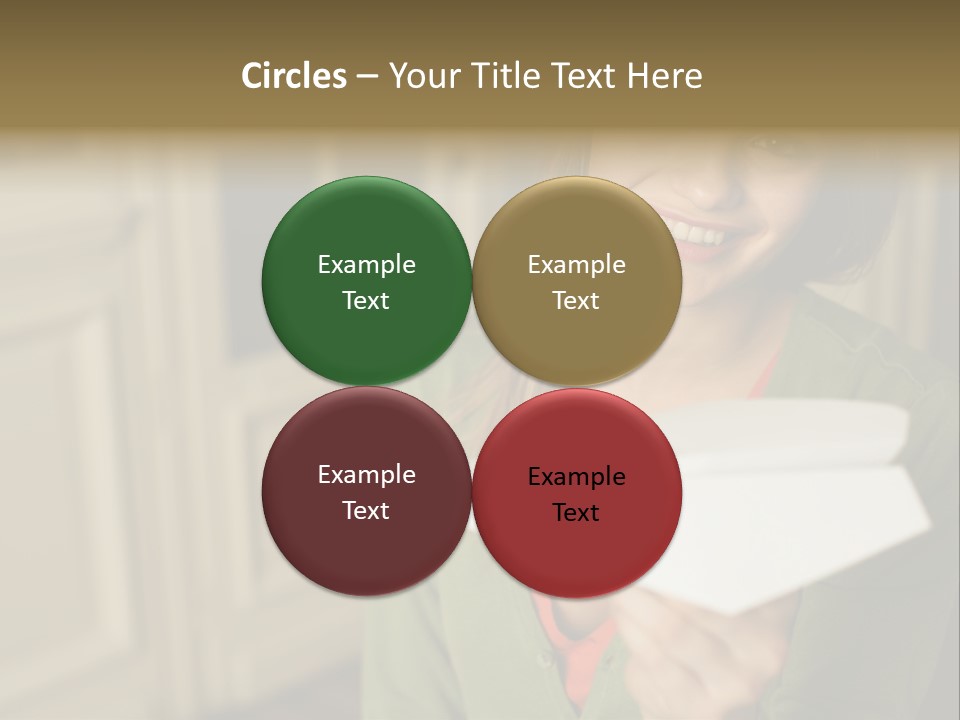 Wallmurals Officeworker Posters PowerPoint Template