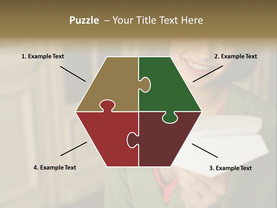 Wallmurals Officeworker Posters PowerPoint Template