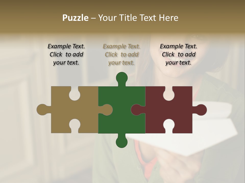 Wallmurals Officeworker Posters PowerPoint Template