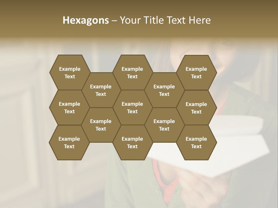 Wallmurals Officeworker Posters PowerPoint Template