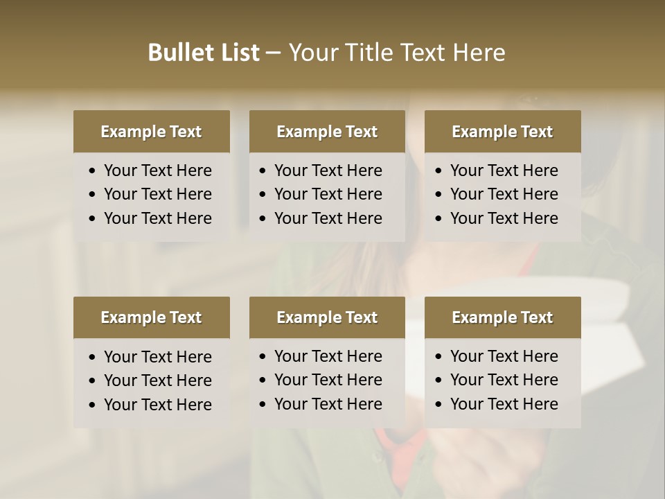 Wallmurals Officeworker Posters PowerPoint Template