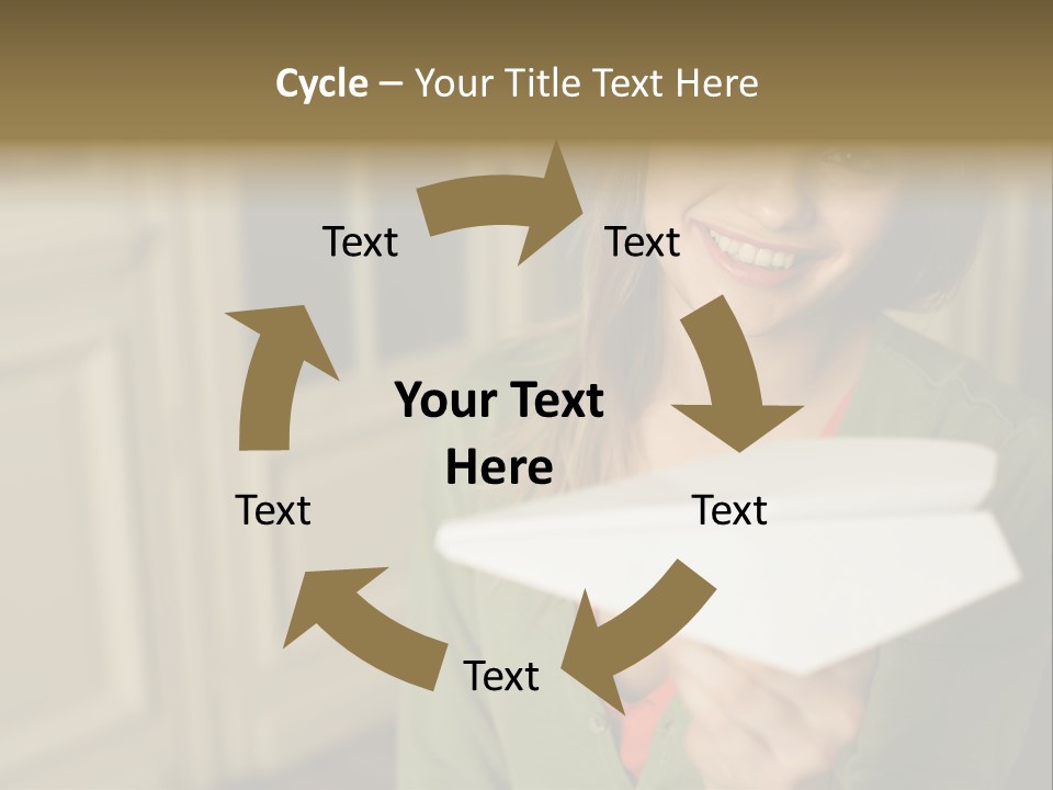 Wallmurals Officeworker Posters PowerPoint Template