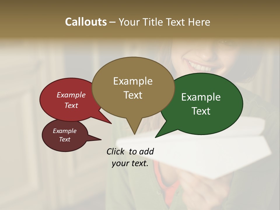 Wallmurals Officeworker Posters PowerPoint Template