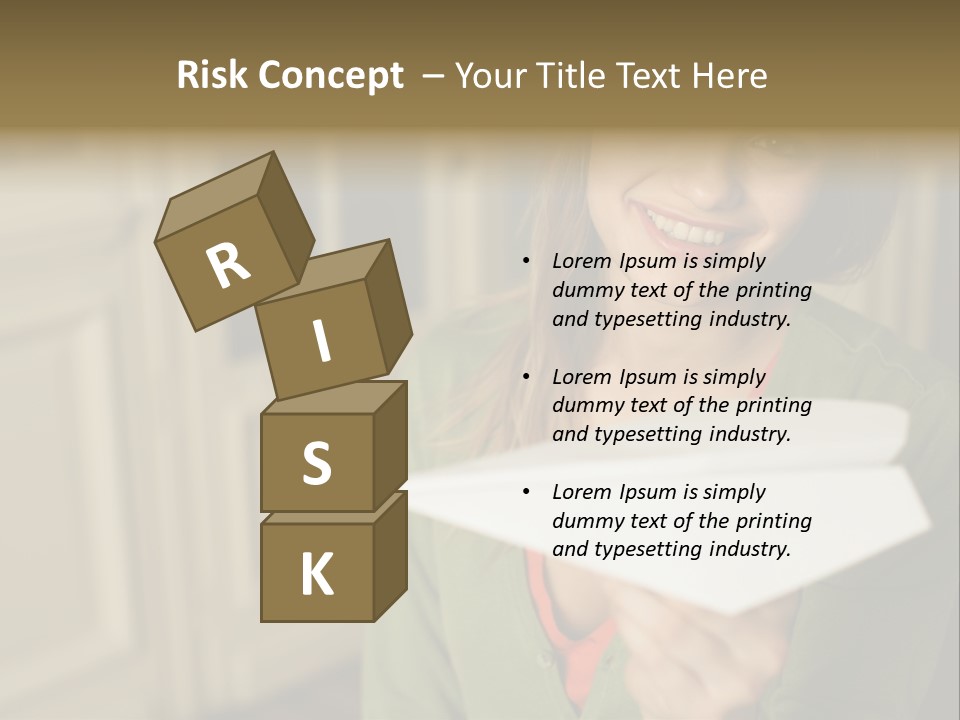 Wallmurals Officeworker Posters PowerPoint Template