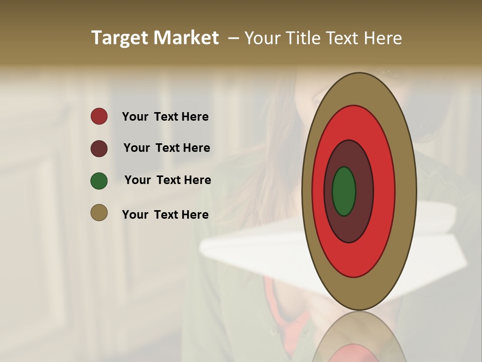 Wallmurals Officeworker Posters PowerPoint Template