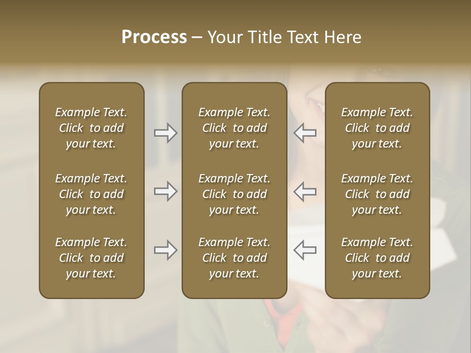 Wallmurals Officeworker Posters PowerPoint Template