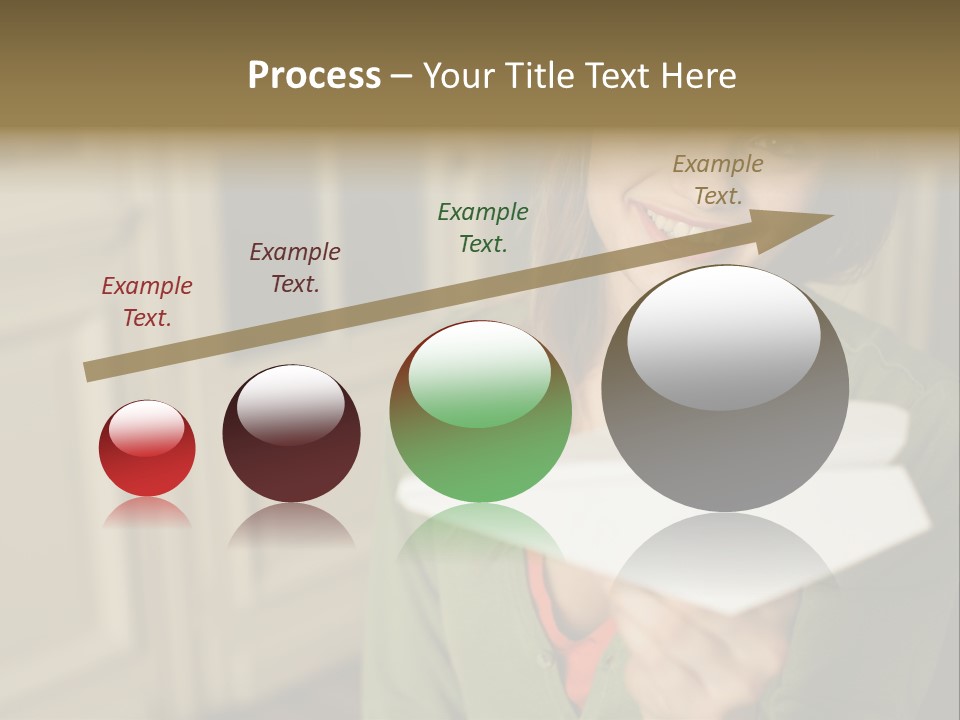 Wallmurals Officeworker Posters PowerPoint Template