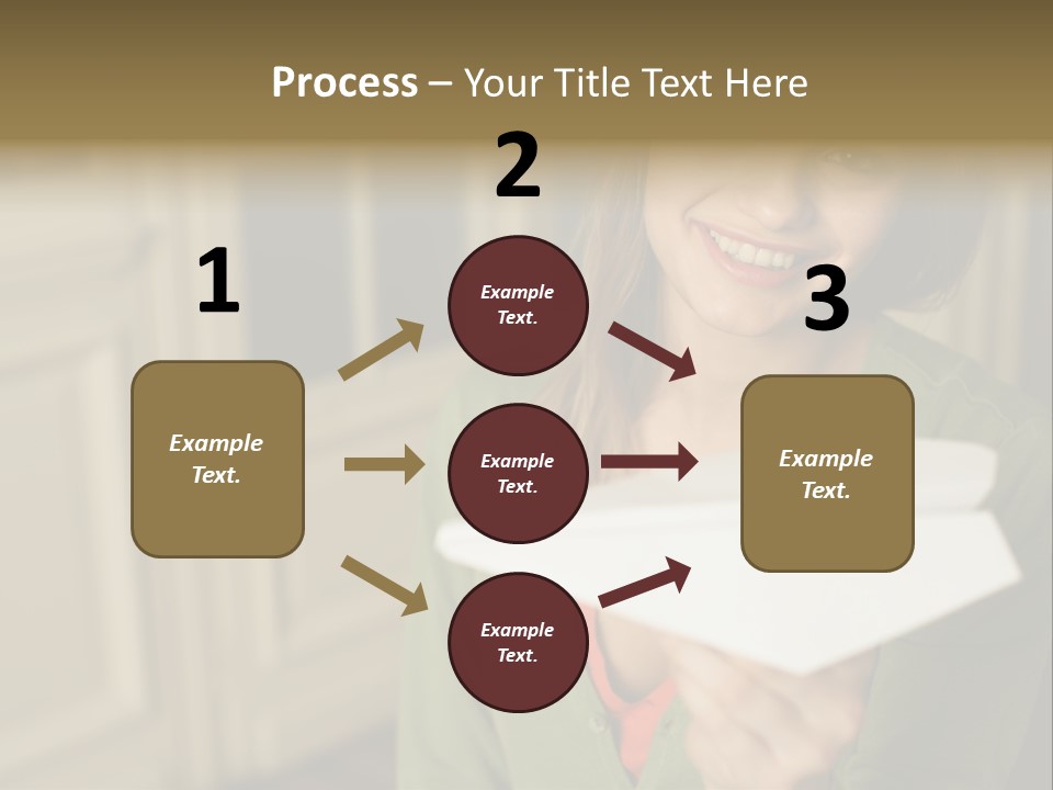 Wallmurals Officeworker Posters PowerPoint Template