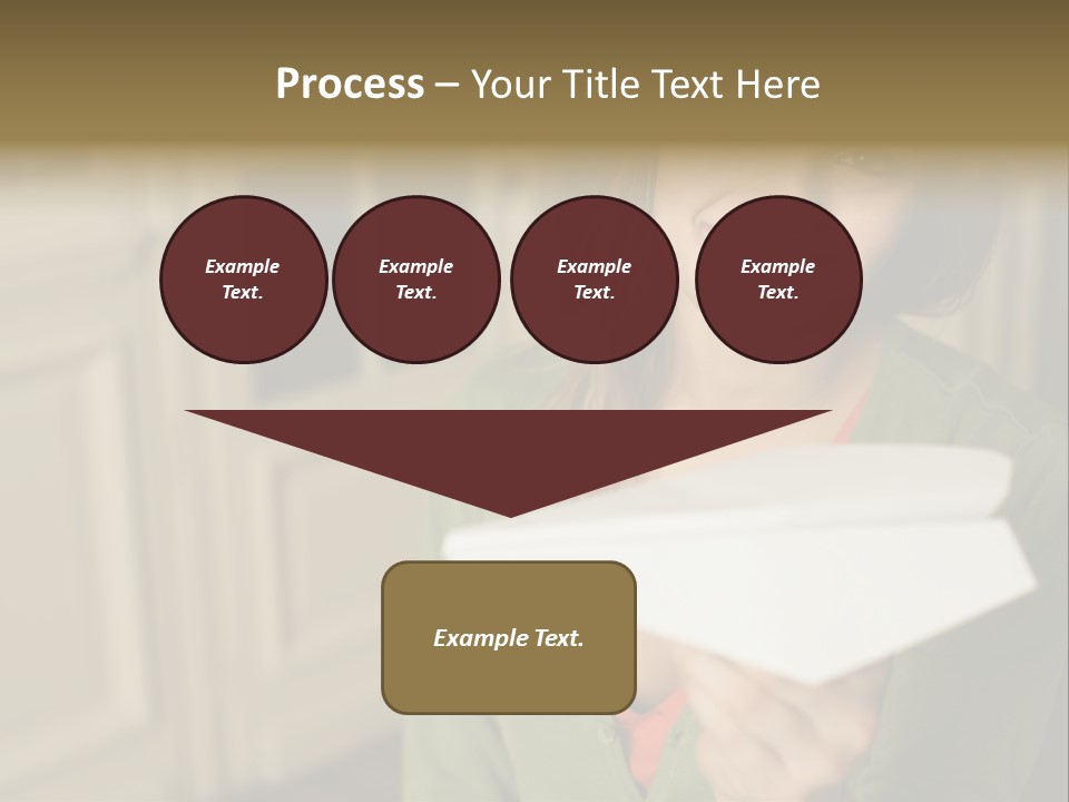 Wallmurals Officeworker Posters PowerPoint Template