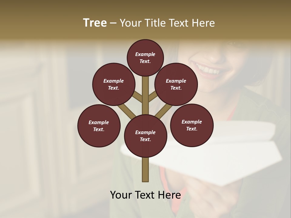 Wallmurals Officeworker Posters PowerPoint Template