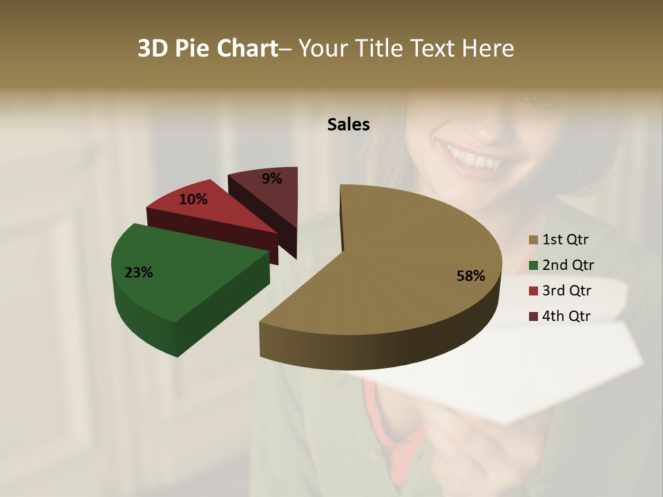 Wallmurals Officeworker Posters PowerPoint Template