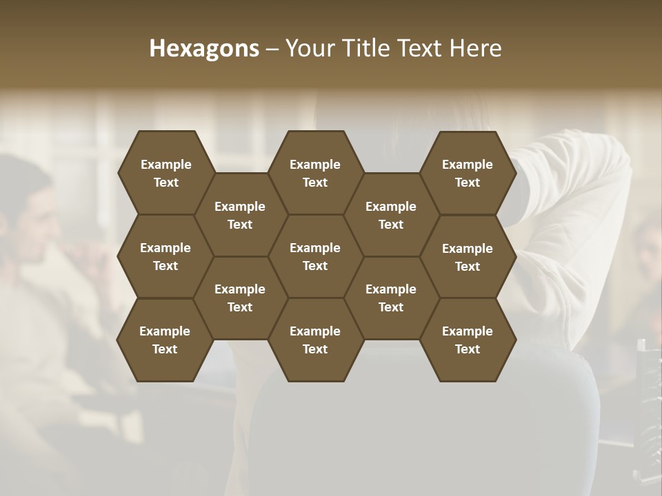 Graphic Newbusiness Colleague PowerPoint Template