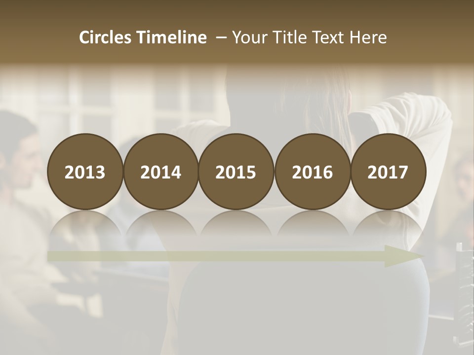 Graphic Newbusiness Colleague PowerPoint Template