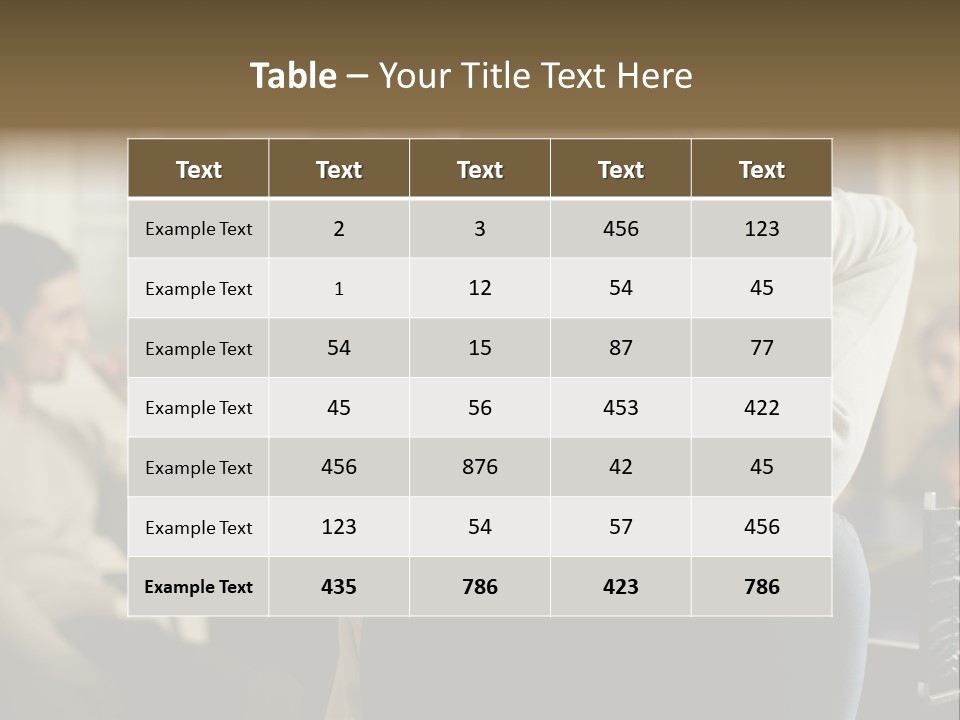 Graphic Newbusiness Colleague PowerPoint Template