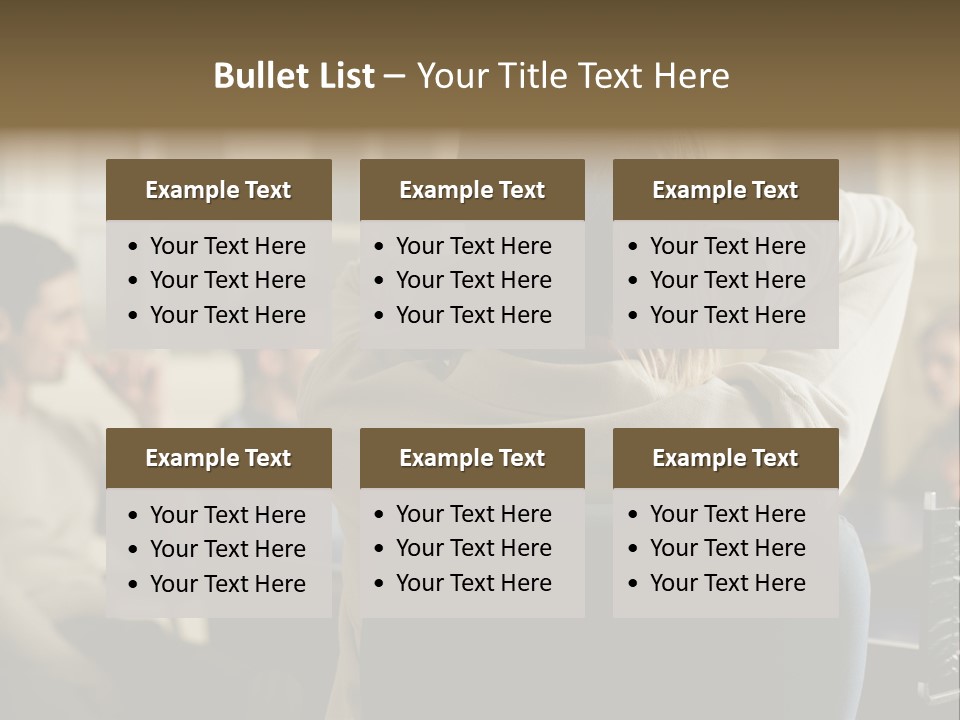 Graphic Newbusiness Colleague PowerPoint Template