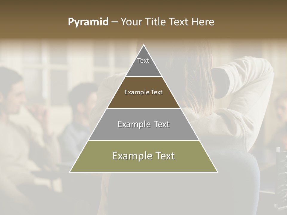 Graphic Newbusiness Colleague PowerPoint Template