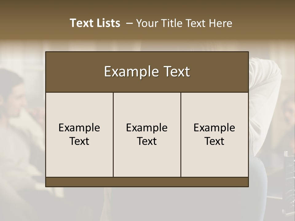 Graphic Newbusiness Colleague PowerPoint Template