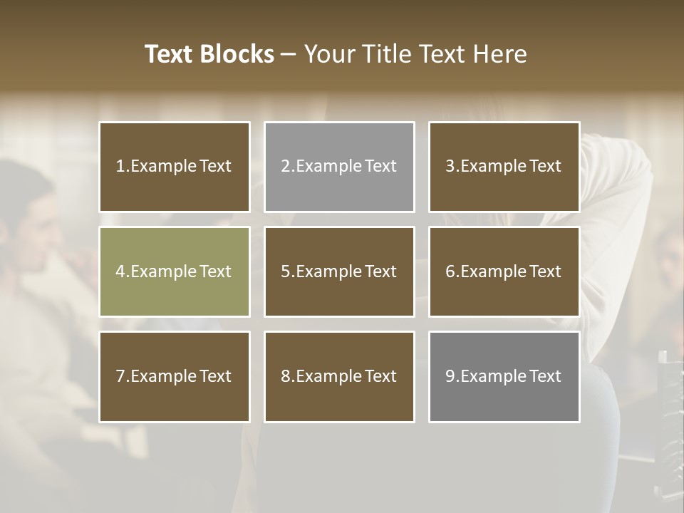 Graphic Newbusiness Colleague PowerPoint Template