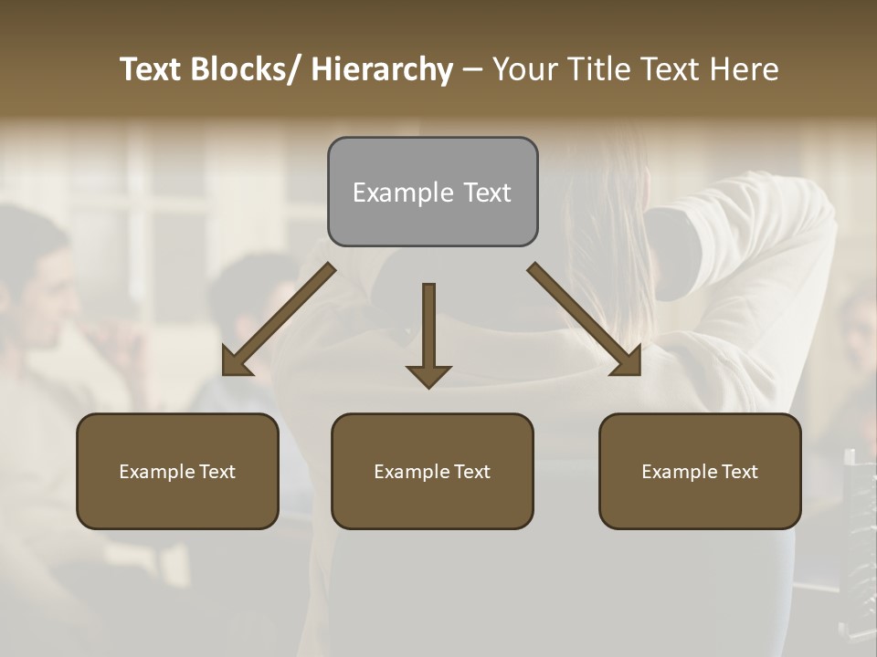 Graphic Newbusiness Colleague PowerPoint Template