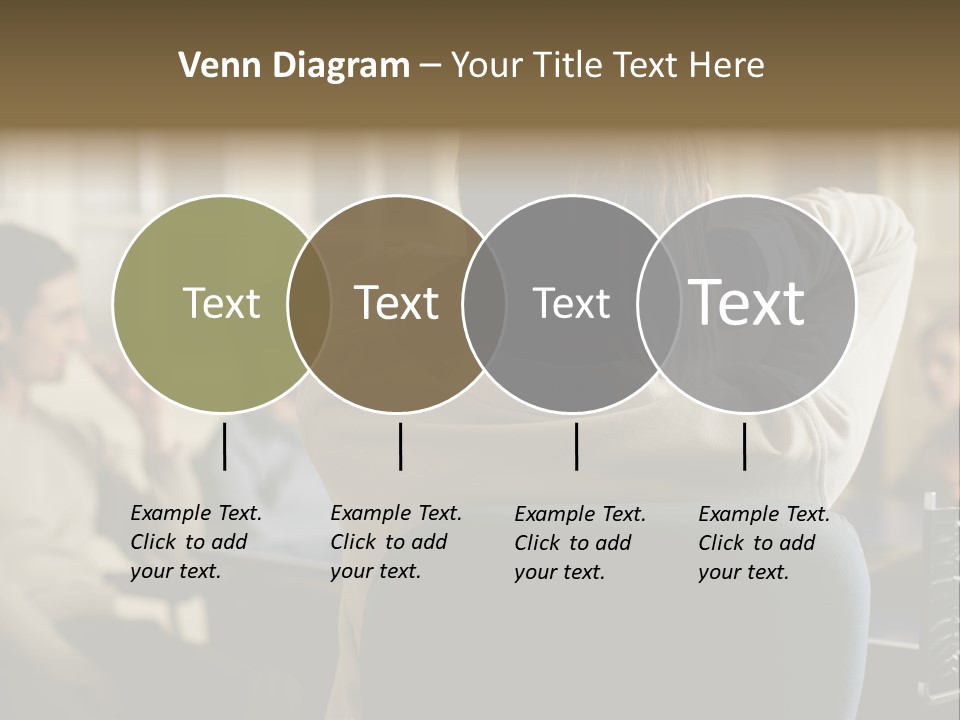 Graphic Newbusiness Colleague PowerPoint Template
