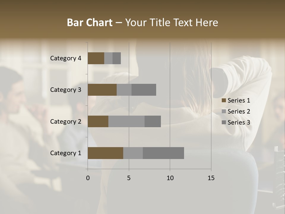 Graphic Newbusiness Colleague PowerPoint Template