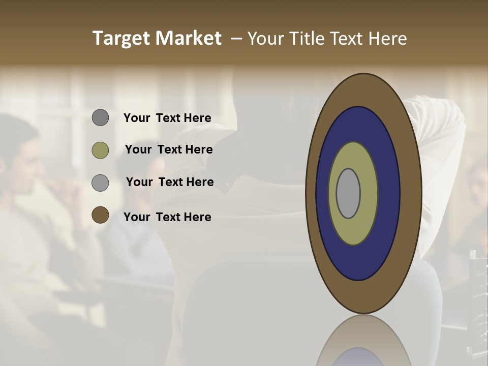 Graphic Newbusiness Colleague PowerPoint Template