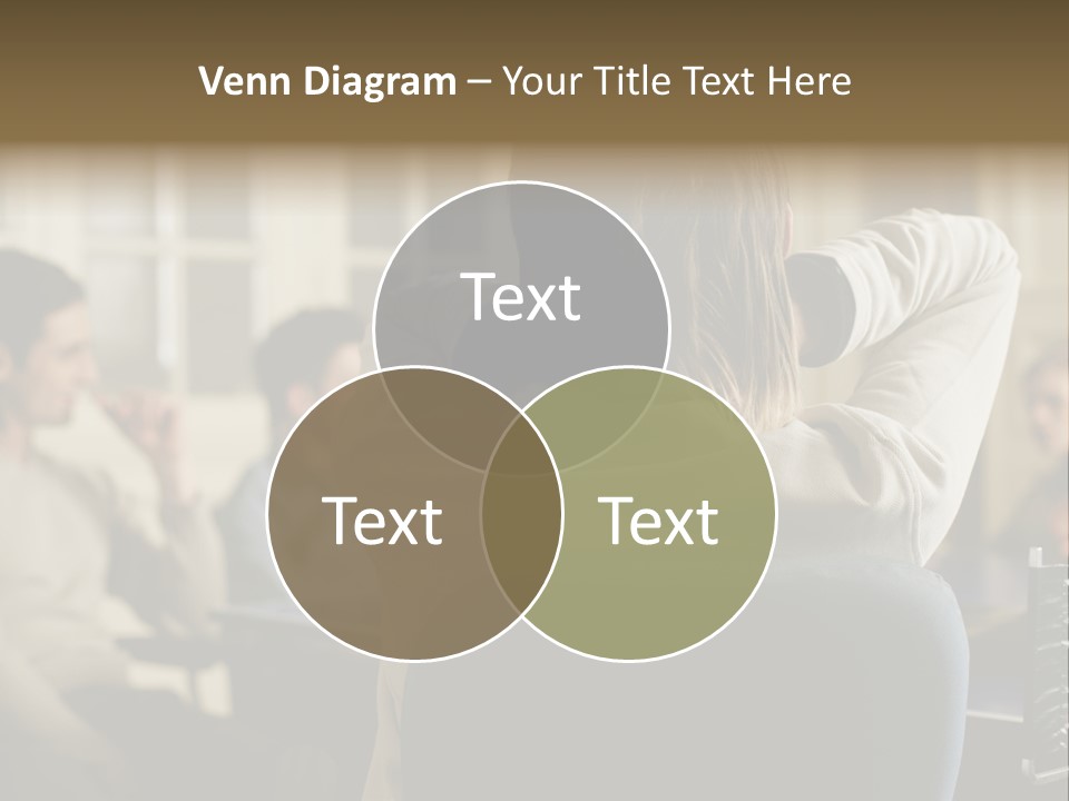 Graphic Newbusiness Colleague PowerPoint Template