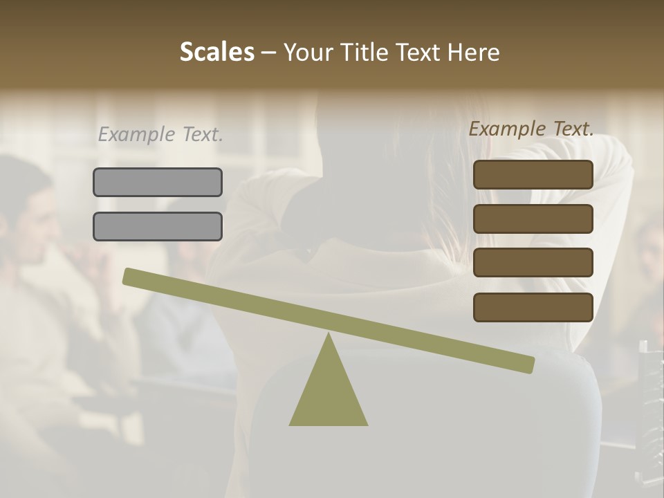Graphic Newbusiness Colleague PowerPoint Template