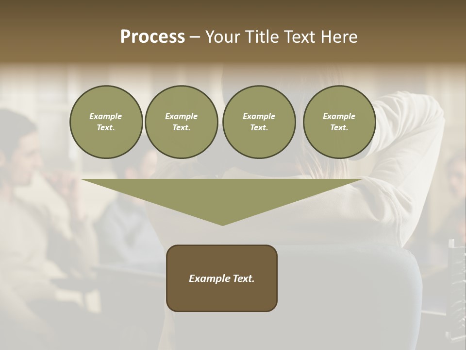 Graphic Newbusiness Colleague PowerPoint Template